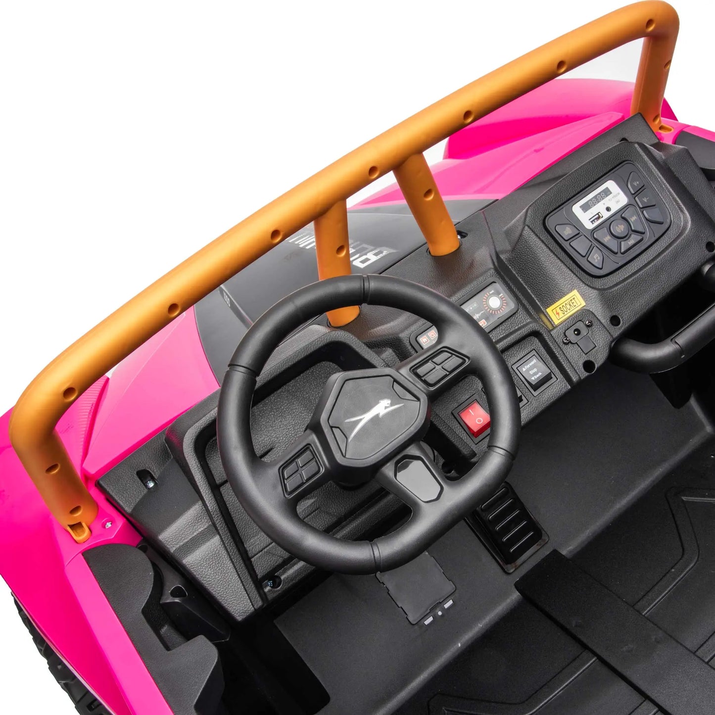 Arctic Cat XL 24V 4WD Kids Ride-On UTV with R/C Parental Remote | Pink