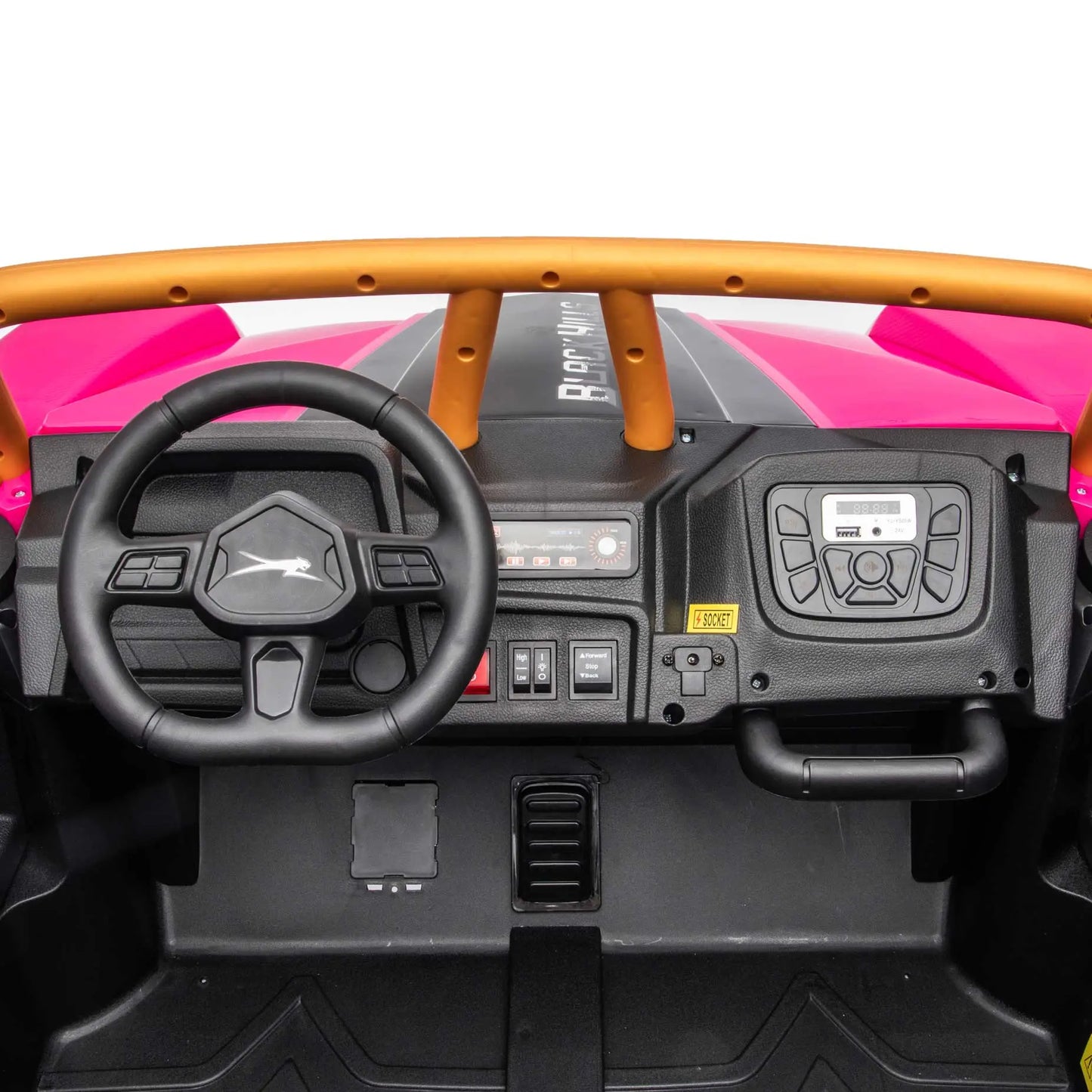 Arctic Cat XL 24V 4WD Kids Ride-On UTV with R/C Parental Remote | Pink