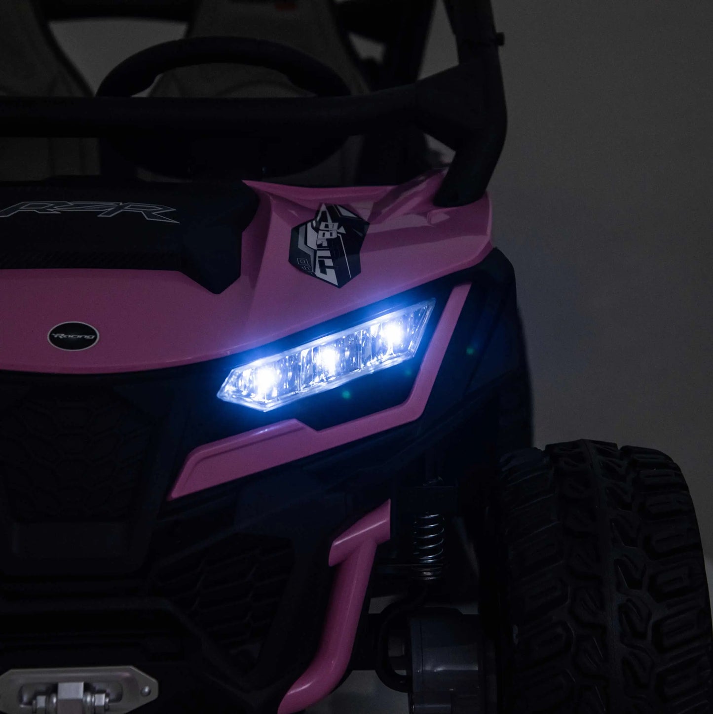 Trail Runner 24V 4WD Kids Ride-On UTV with R/C Parental Remote | Pink