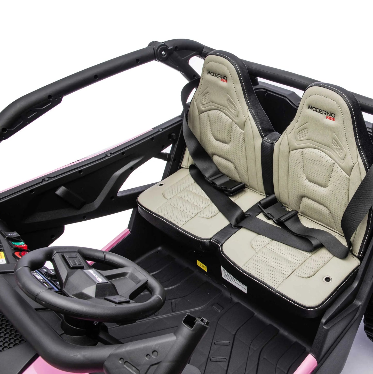 Trail Runner 24V 4WD Kids Ride-On UTV with R/C Parental Remote | Pink