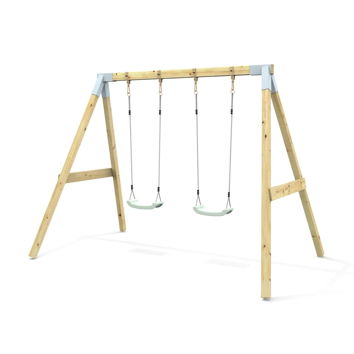 PolarPlay Premium Double Swing Set