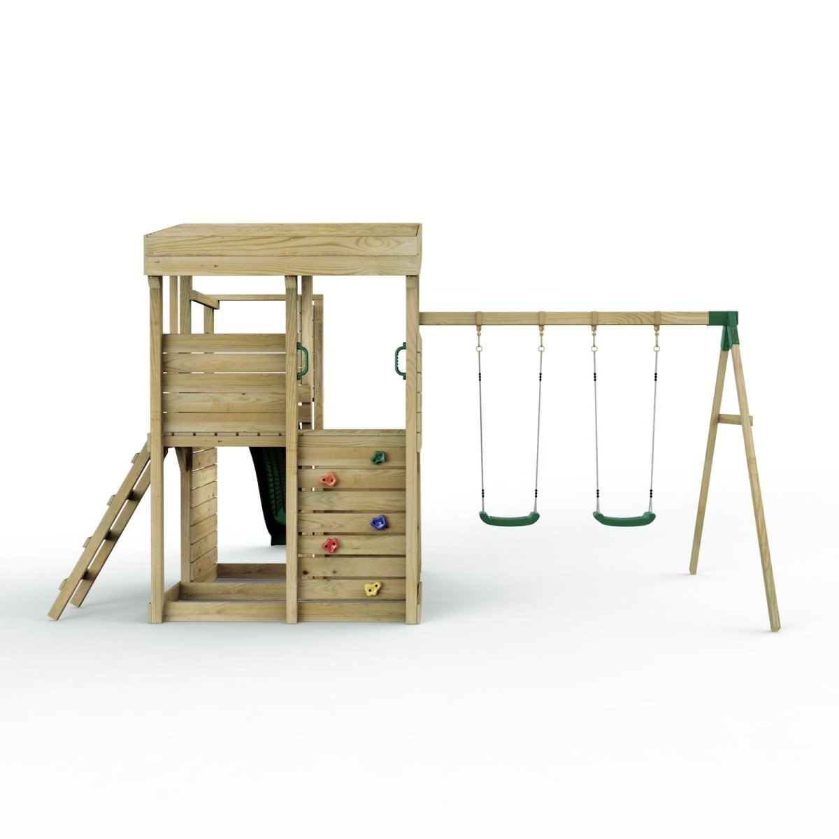 ClassicPlay Sentinel XL Lookout Tower with 3 Decks, Double Swing and Slide