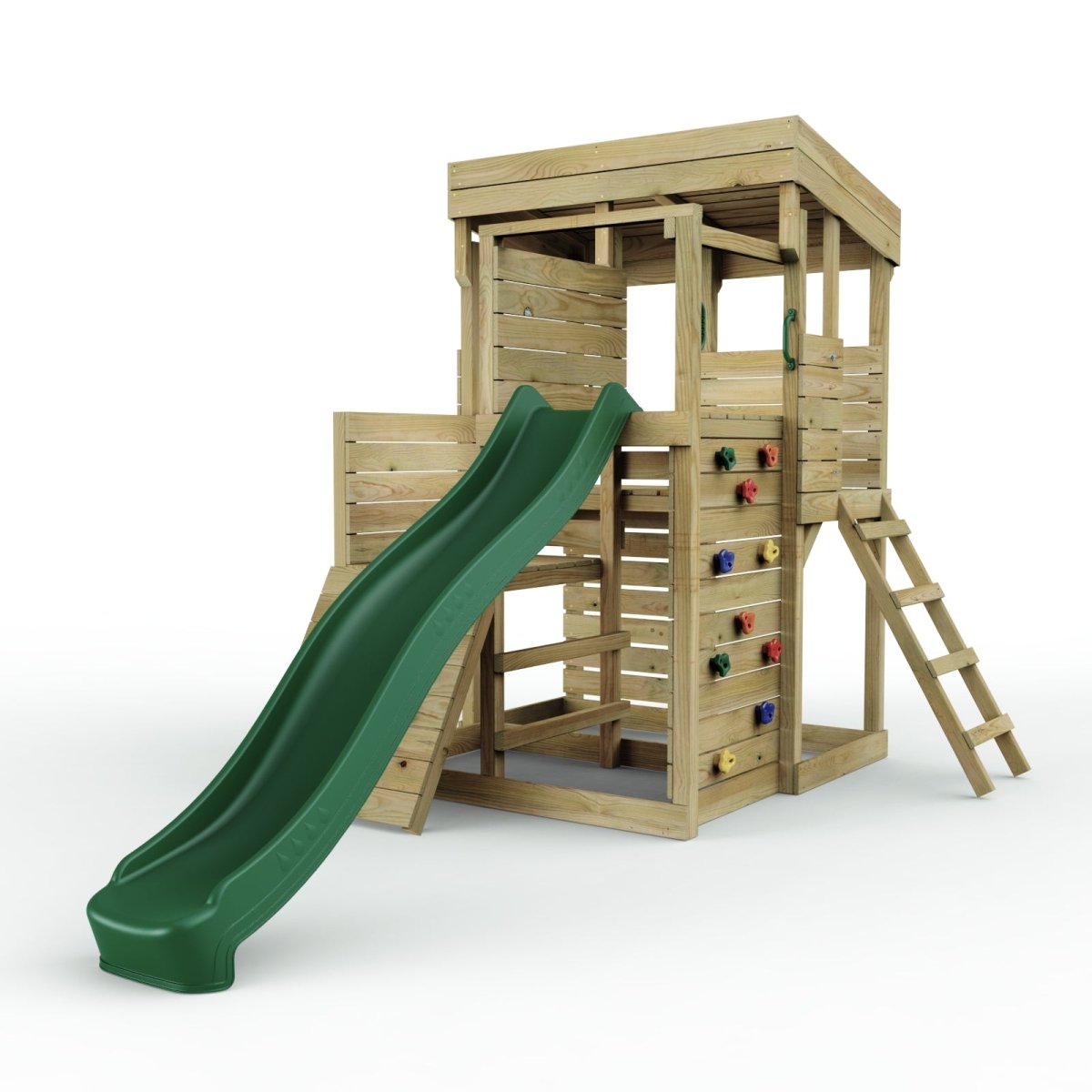 ClassicPlay Sentinel XL Lookout Tower with 3 Decks and Slide