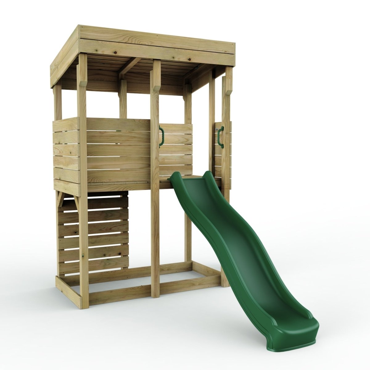 ClassicPlay Outpost XL Lookout Tower with 1.2m Deck and Slide