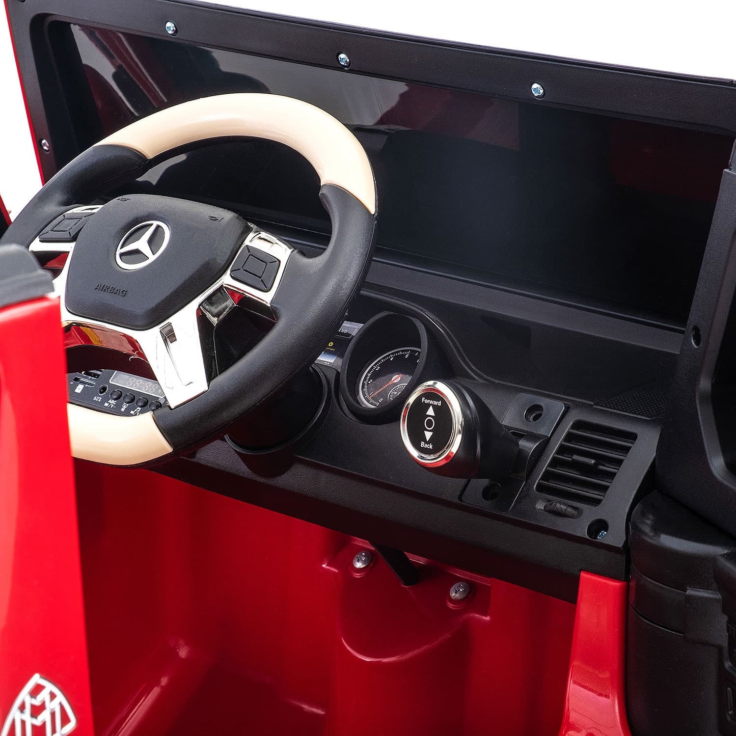 Mercedes Maybach G650 12V Kids Ride-On Car with Parental Remote | Cherry Red