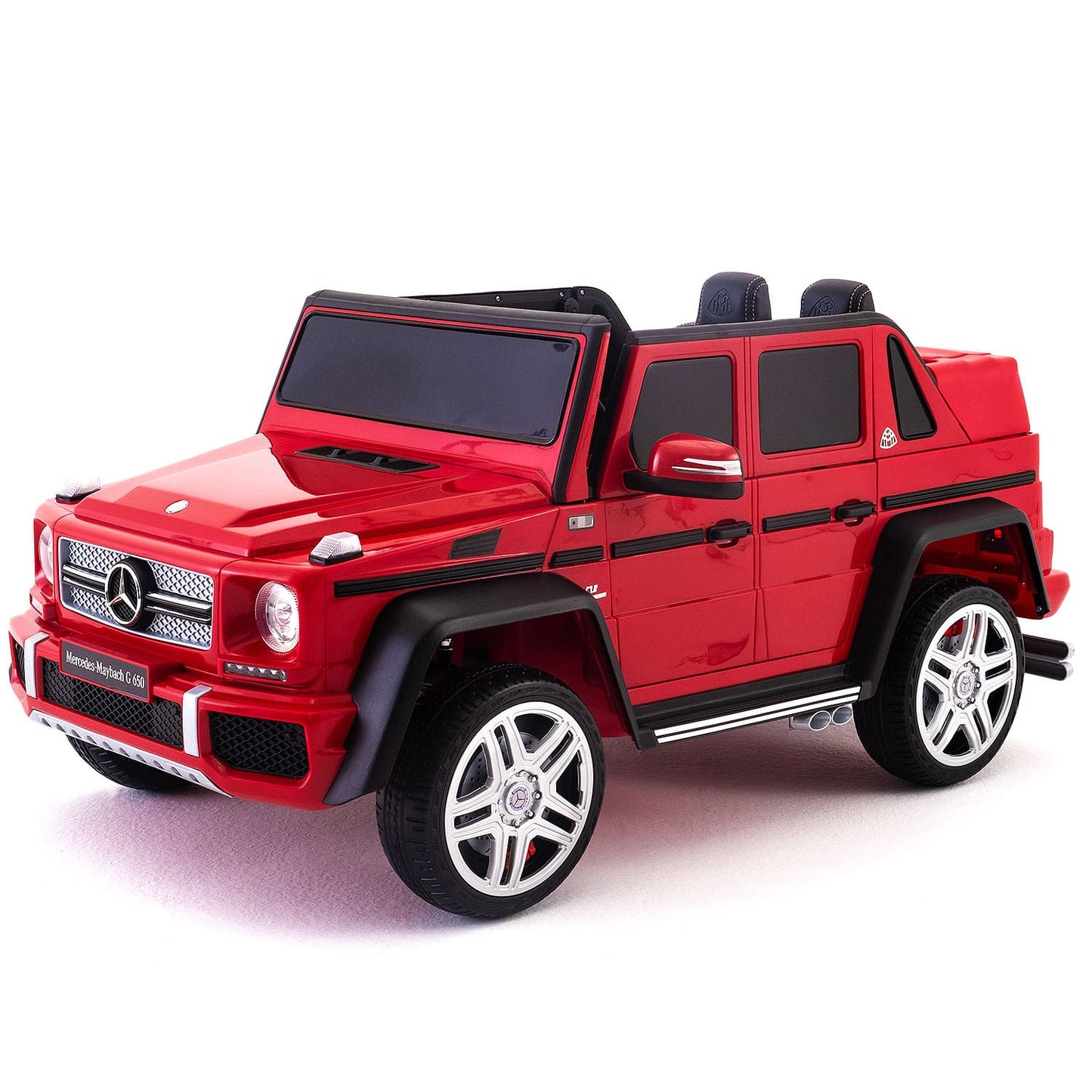Mercedes Maybach G650 12V Kids Ride-On Car with Parental Remote | Cherry Red