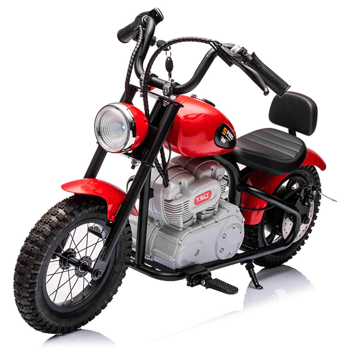 Renegade Speed-Twin Kids Electric Ride On Motorbike