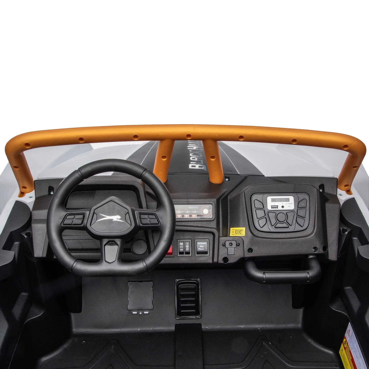 Arctic Cat XL 24V 4WD Kids Ride-On UTV with R/C Parental Remote | White